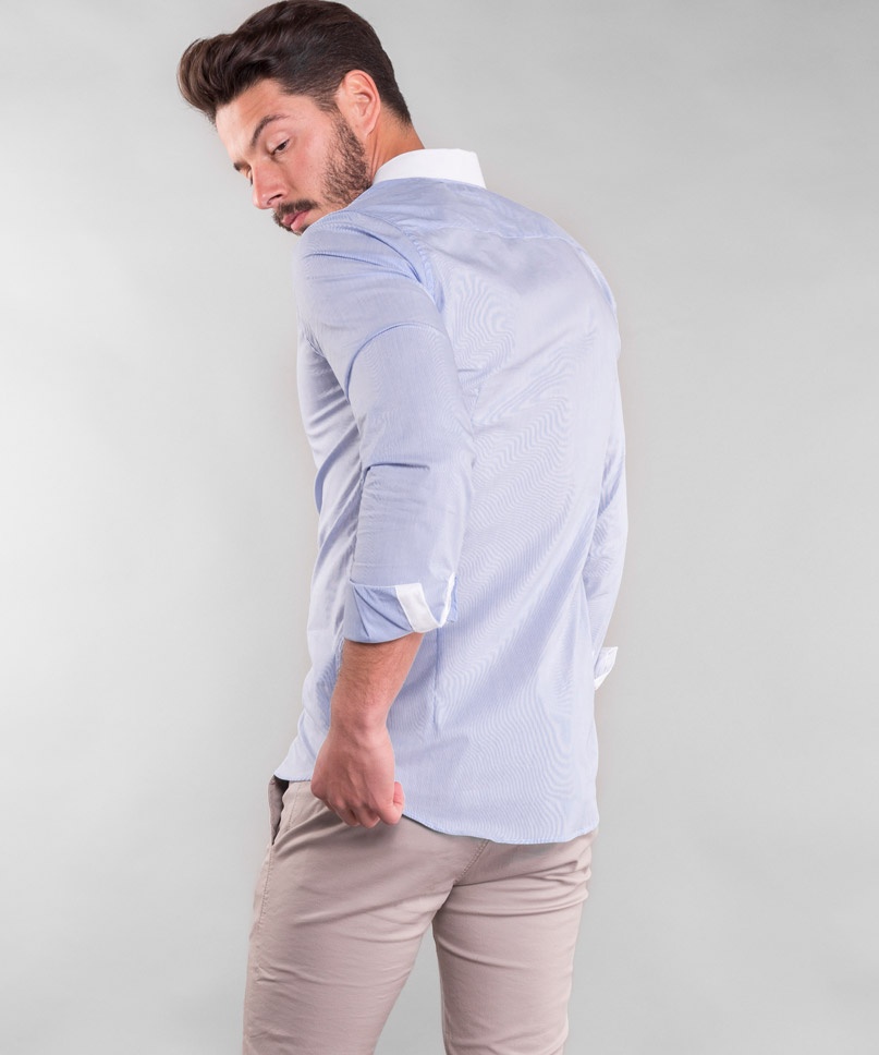 CAMISA SMK STRIPED BLUES