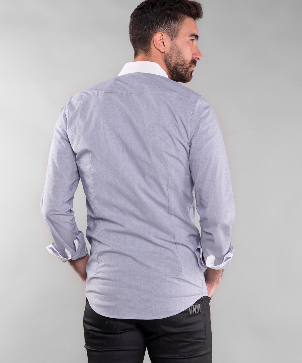 CAMISA SMK STRIPED BLUES