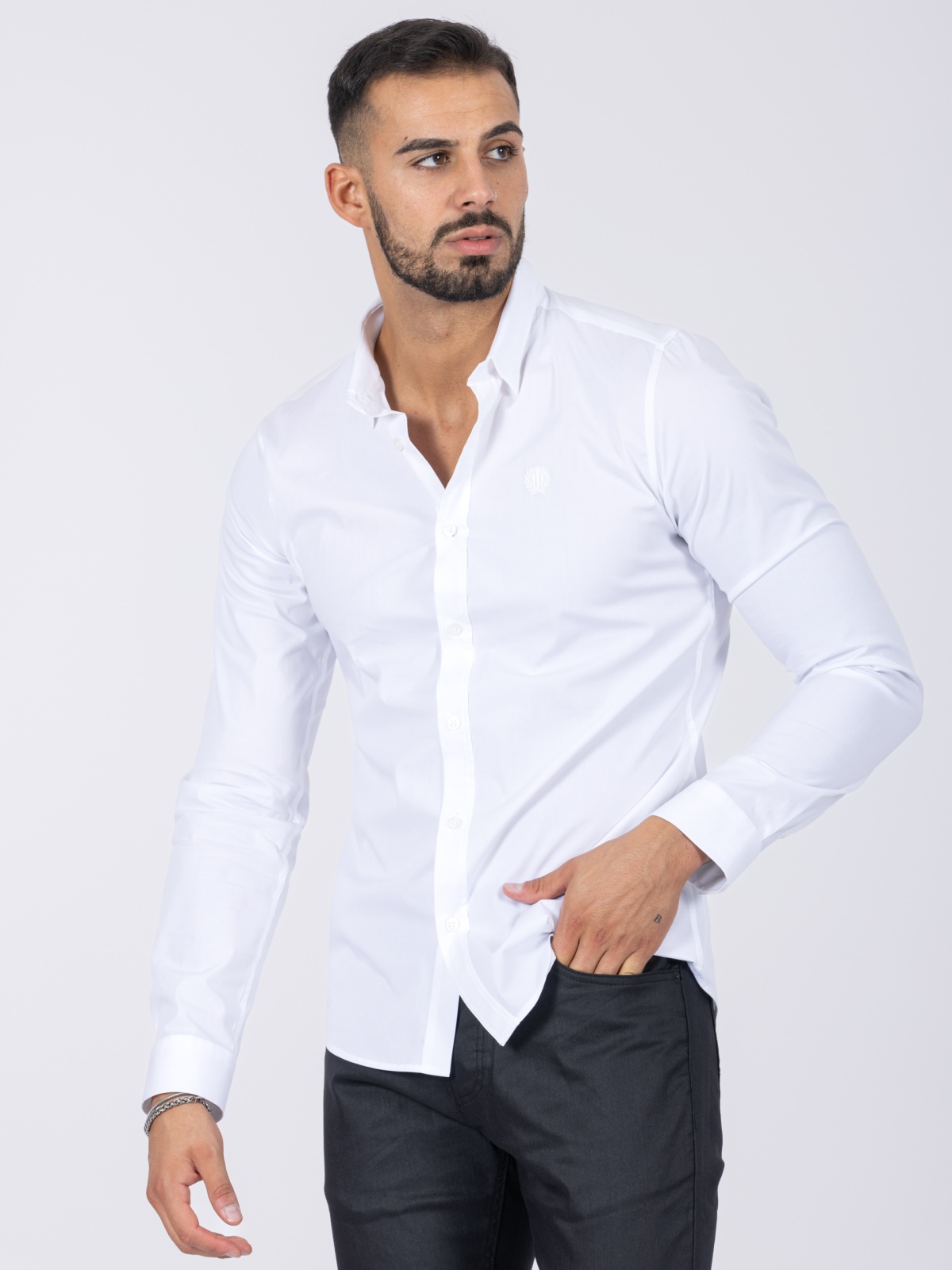 CAMISA SMK WHITE FASHION