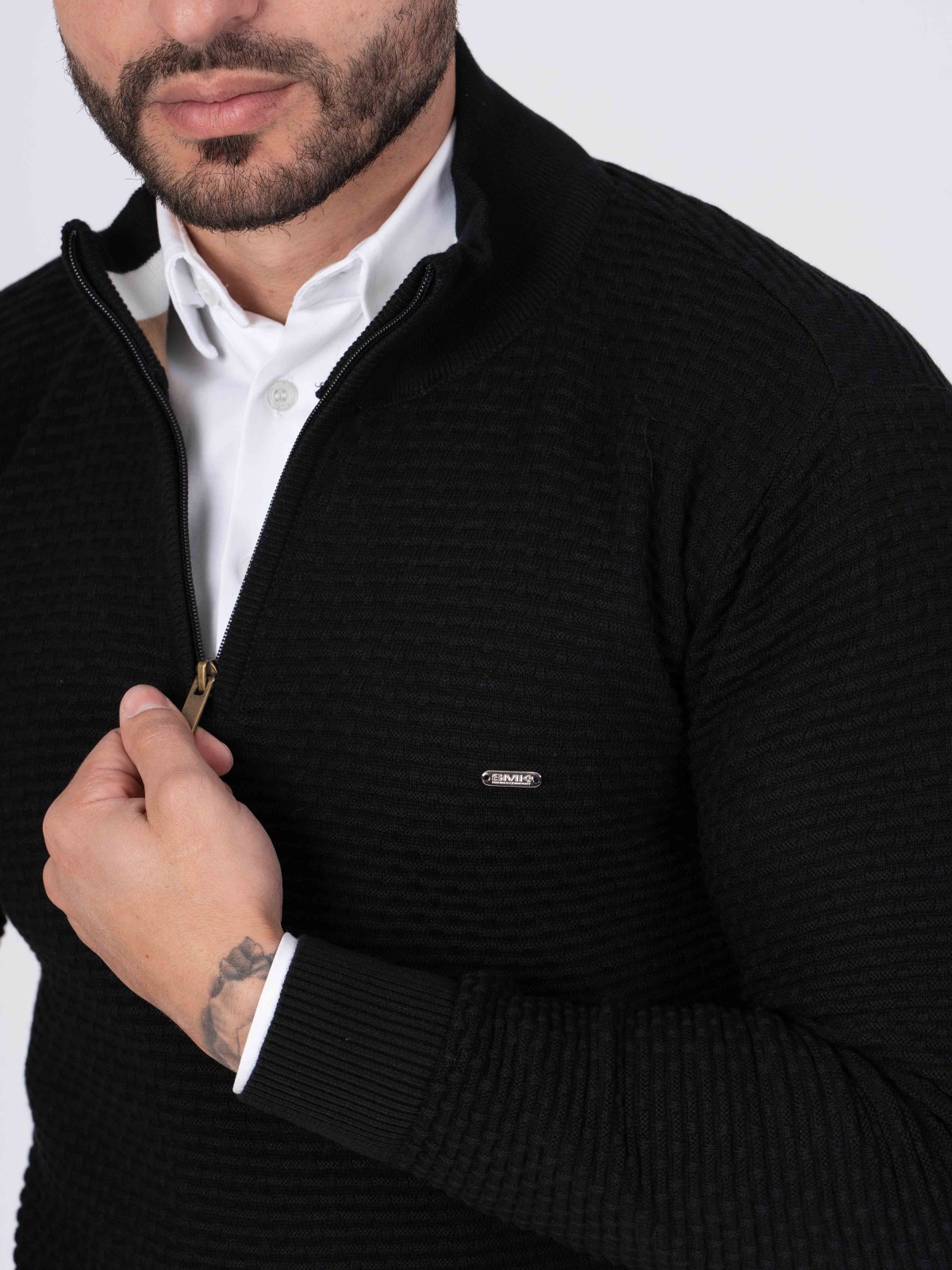 CAMISOLA SMK PRETO FECHO