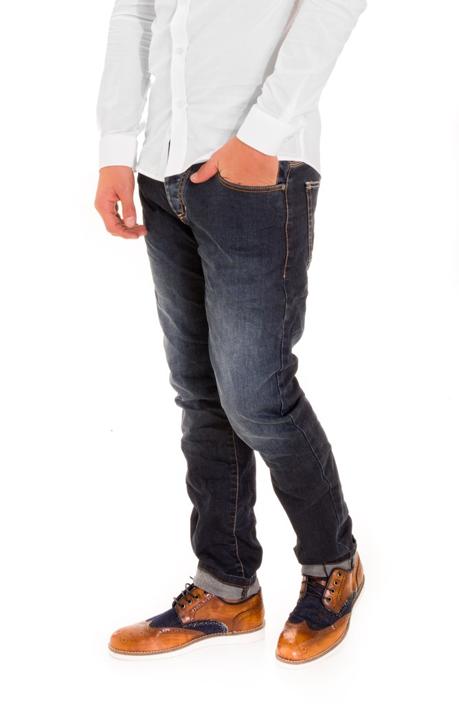 CALÇA DARK DENIM