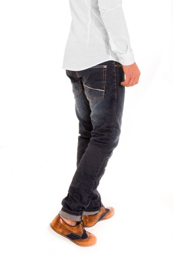 CALÇA DARK DENIM