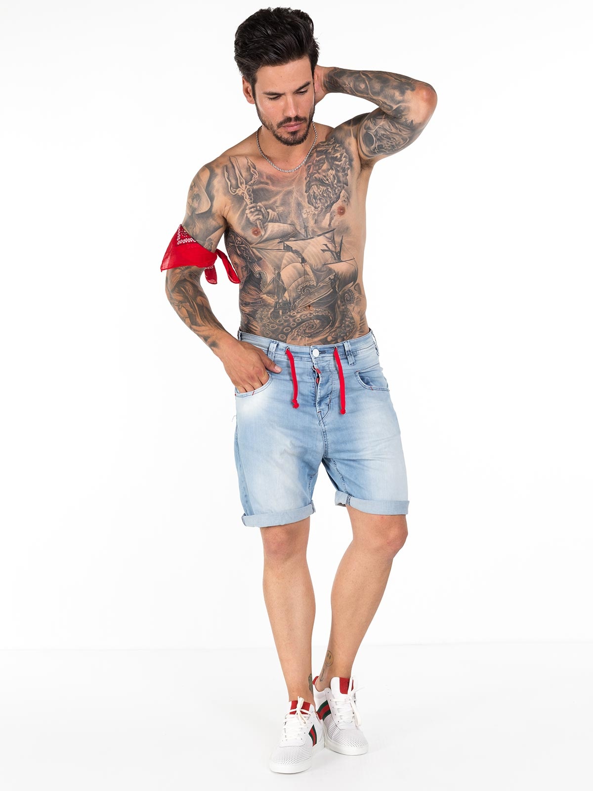 CALÇÃO SMK LIGHT DENIM