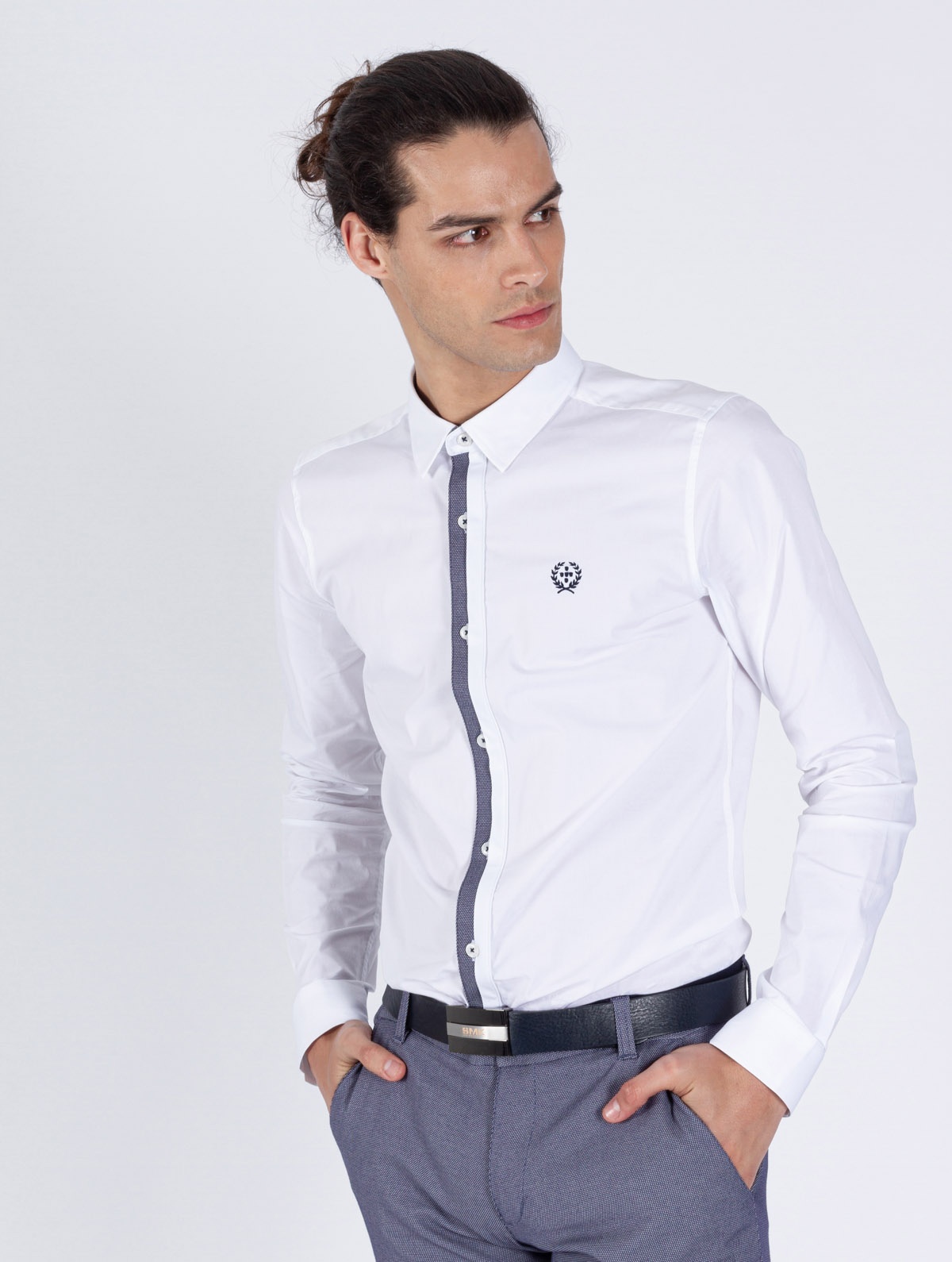 CAMISA SMK ONE BLUE STRIP