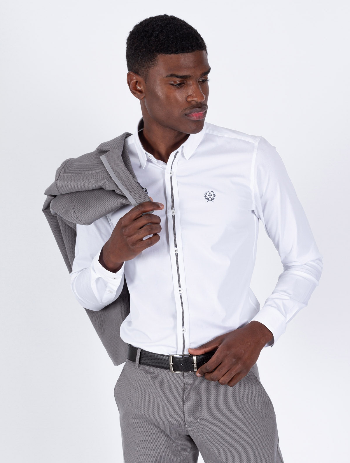 CAMISA SMK SLIM STRIPE