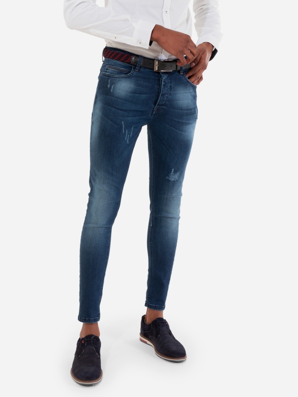 CALÇA SMK DNM BLUE MIRROR