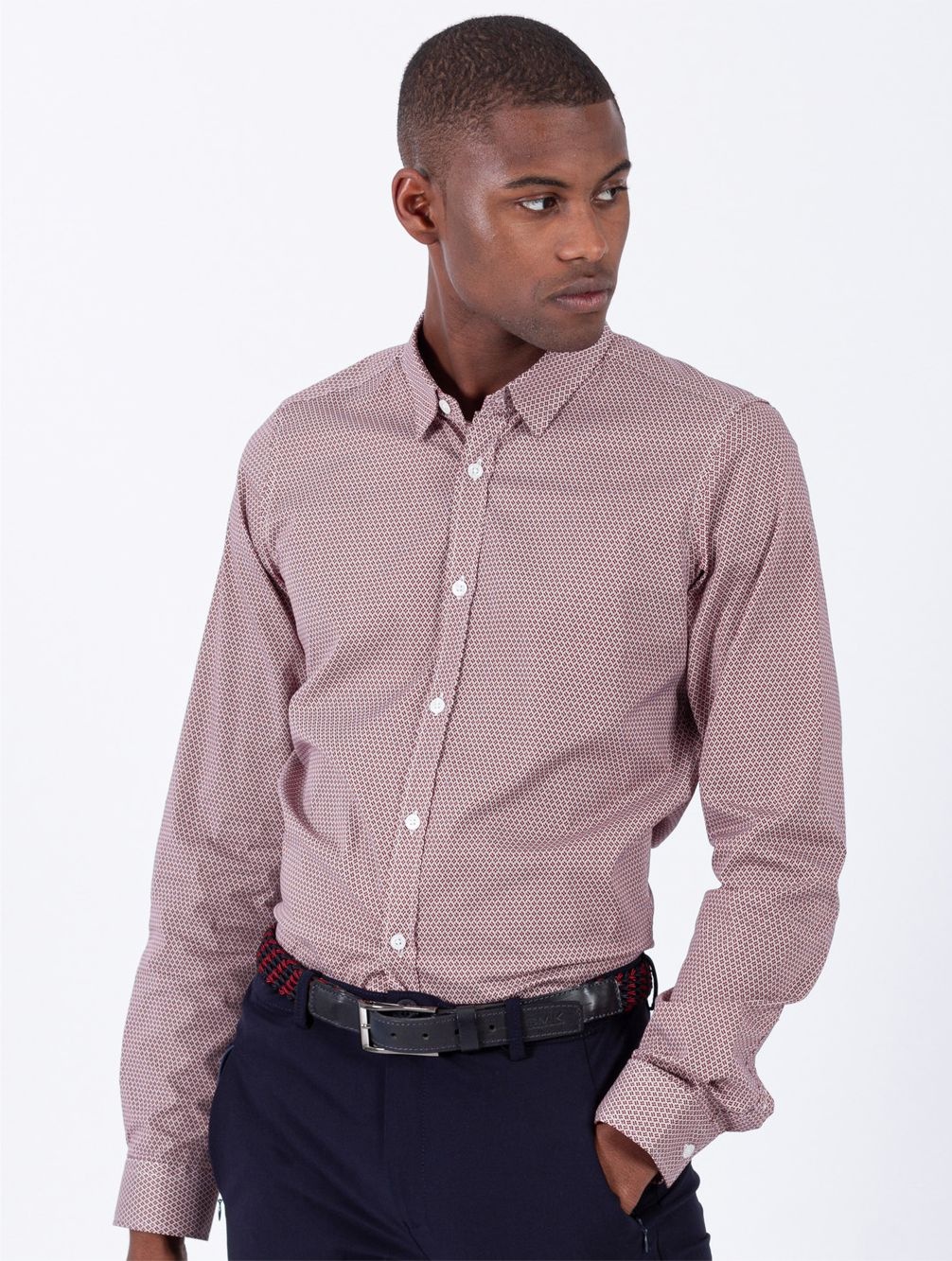 CAMISA SMK RED REFLECTION