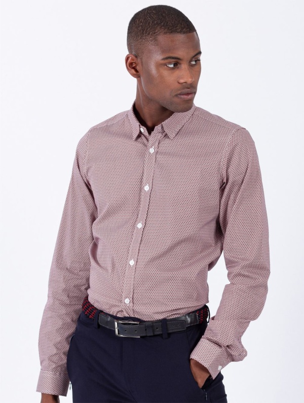 CAMISA SMK RED REFLECTION