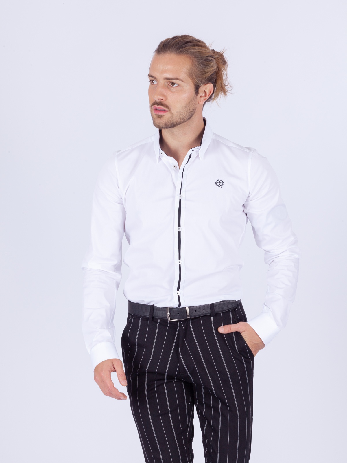 CAMISA SMK SLIM STRIPE