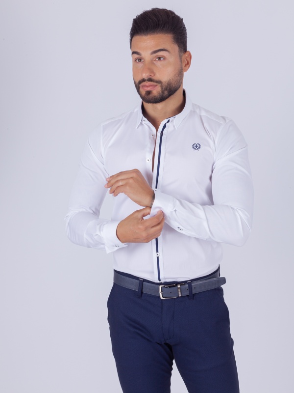 CAMISA SMK SLIM STRIPE