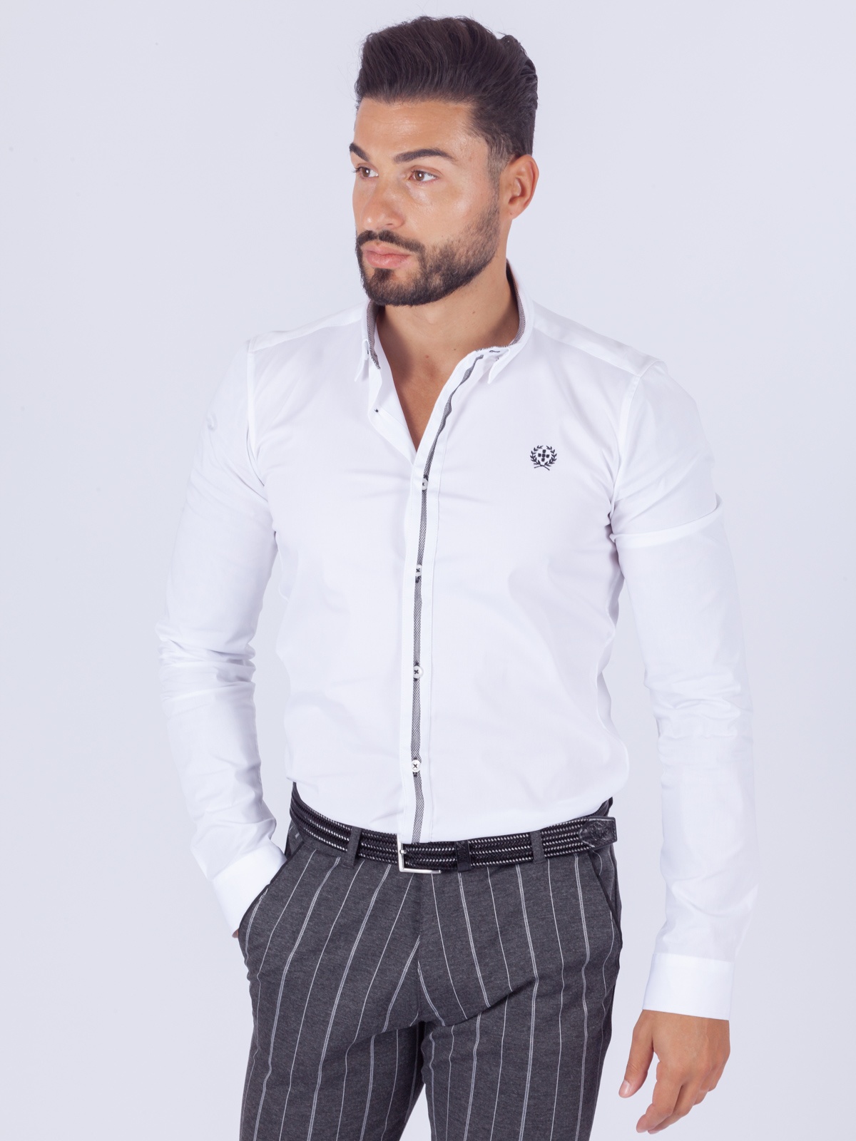 CAMISA SMK SLIM STRIPE