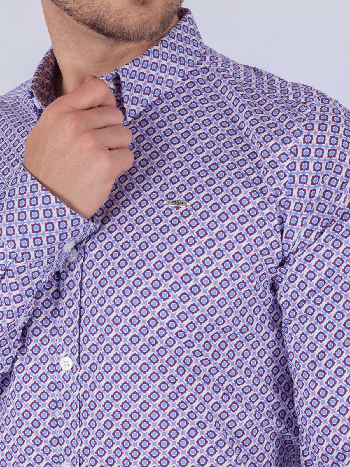 CAMISA SMK PATTERN COLOR