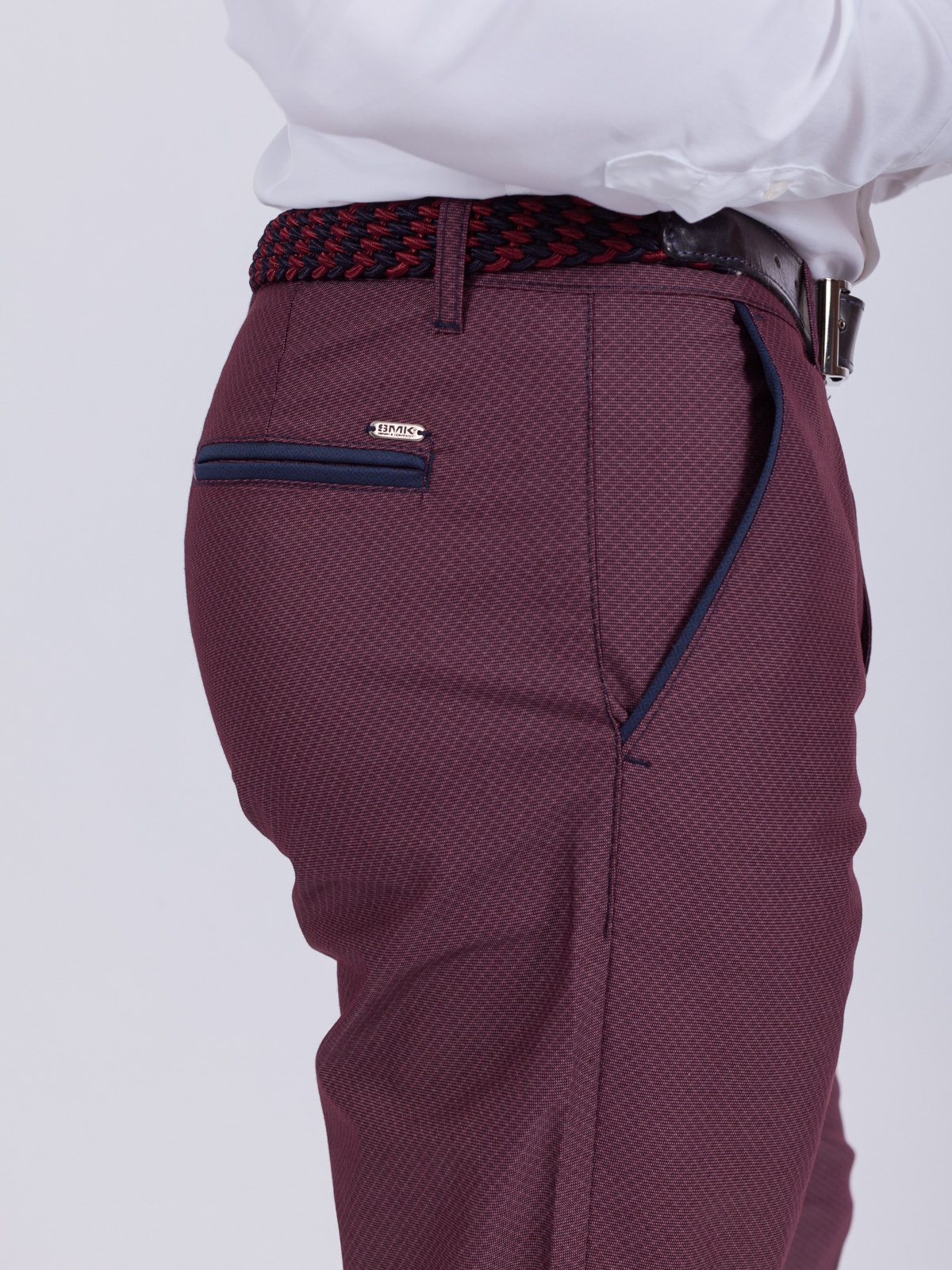 CALÇA SMK BURGUNDY PATERN