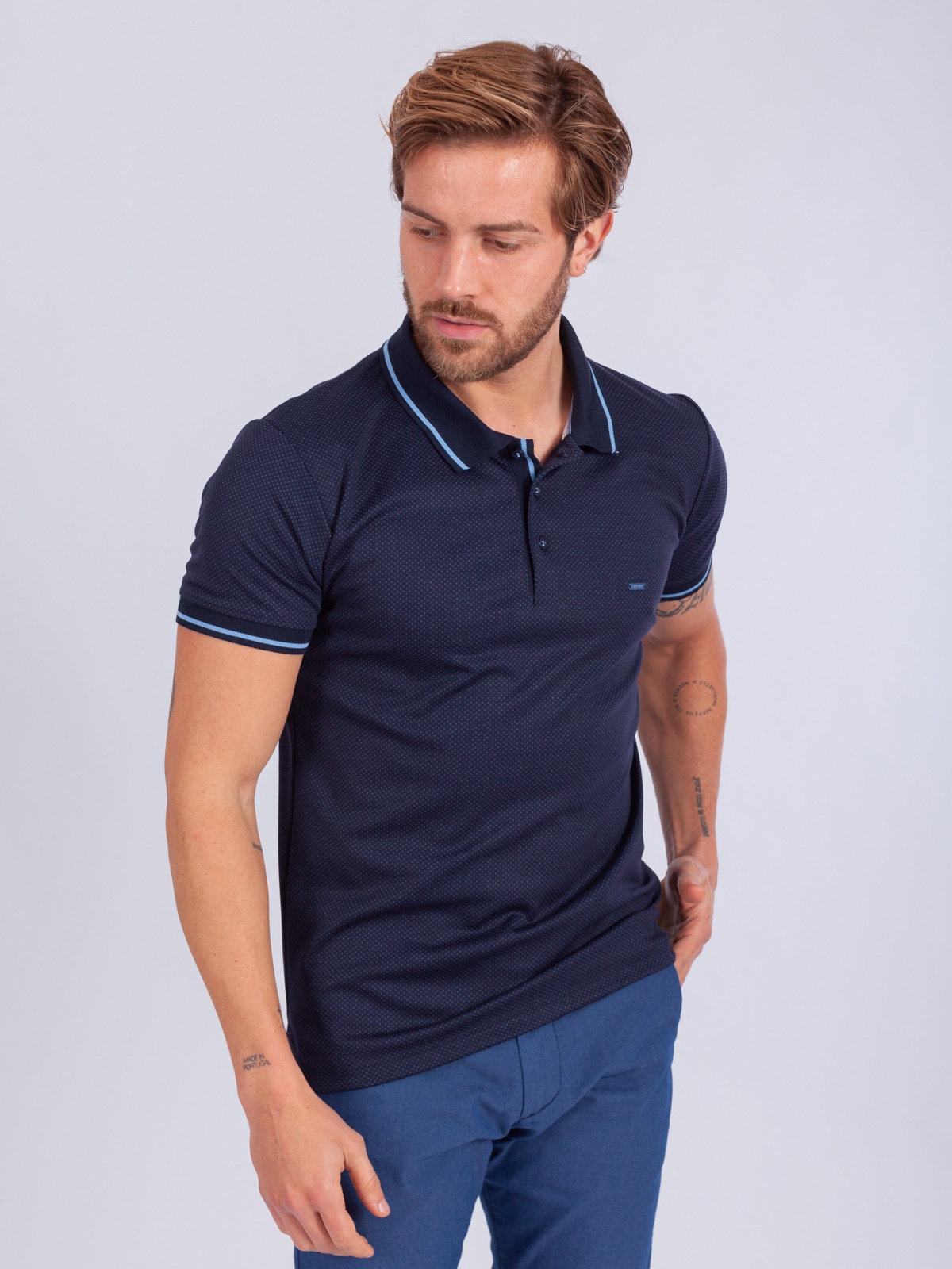 POLO SMK FOUR DOTS