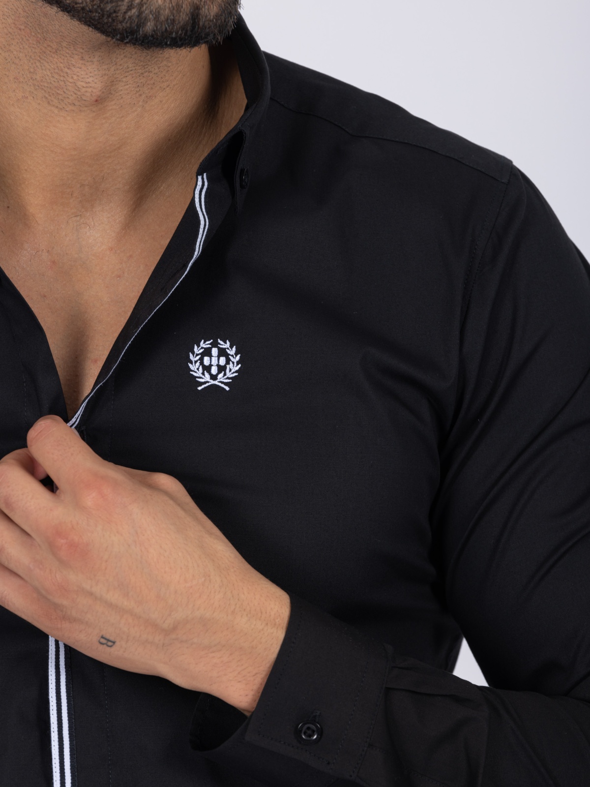 CAMISA SMK BLACK WHITE