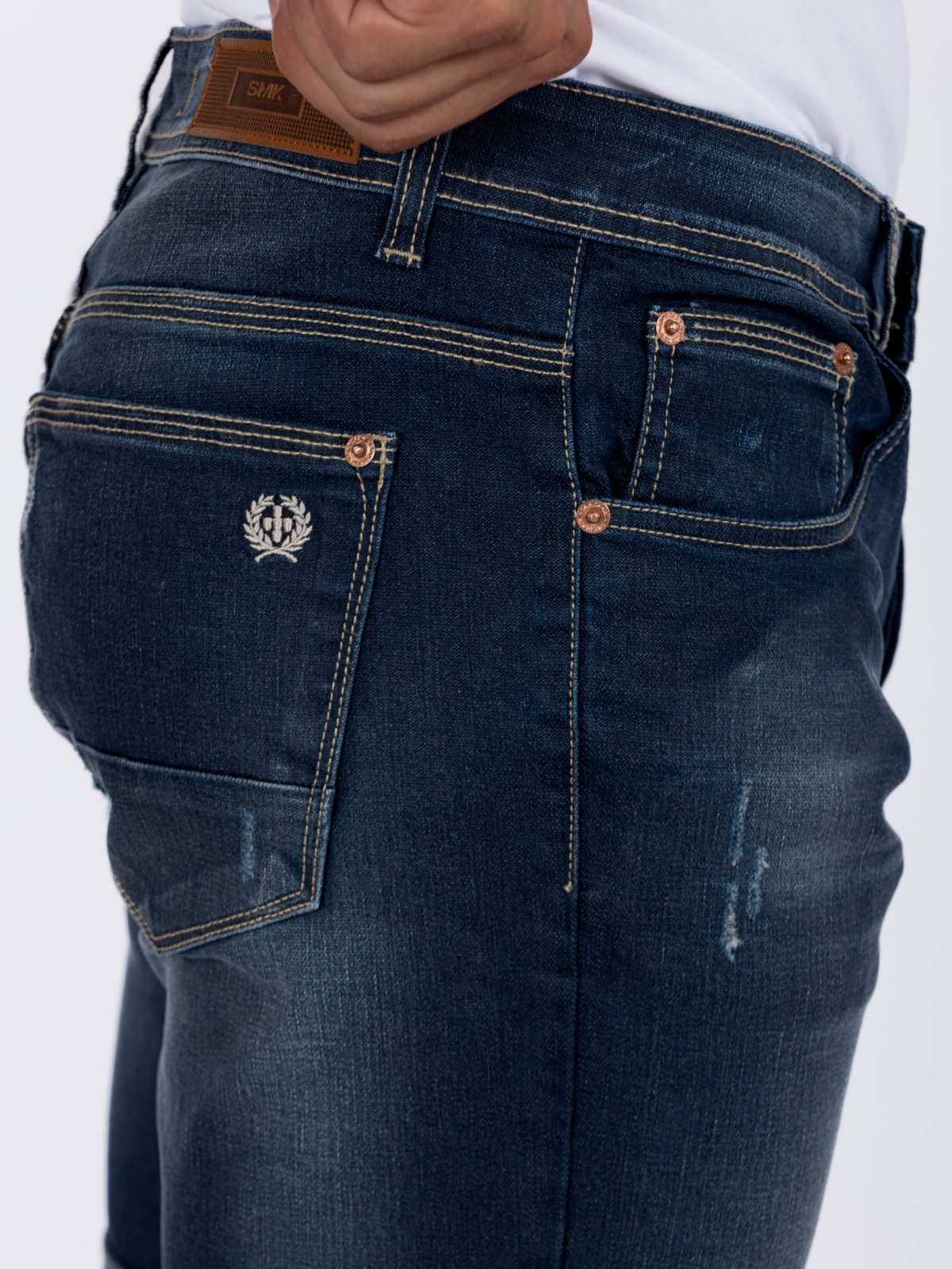 CALÇAO SMK DENIM WASHED