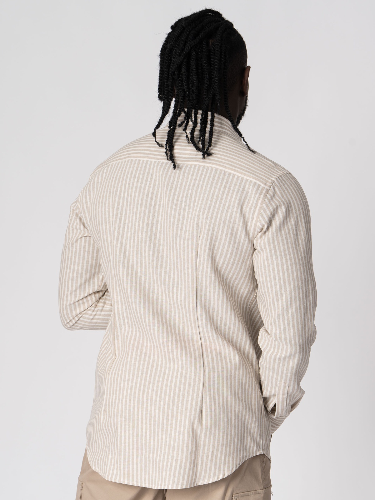CAMISA SMK LINEN RISCAS