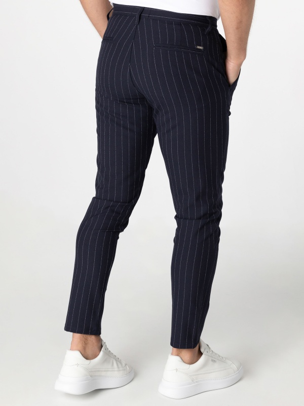 CALÇA SMK MARINHO RISCAS