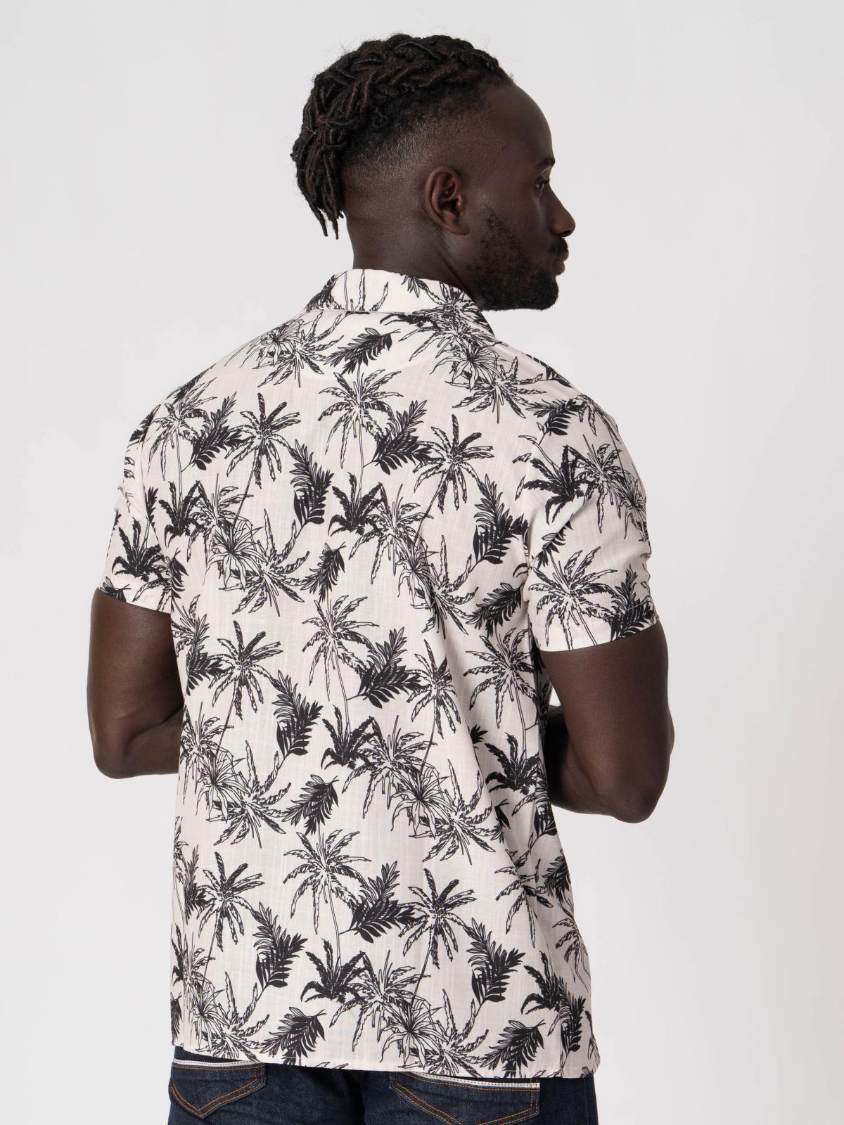 CAMISA SMK FLOR PRETA