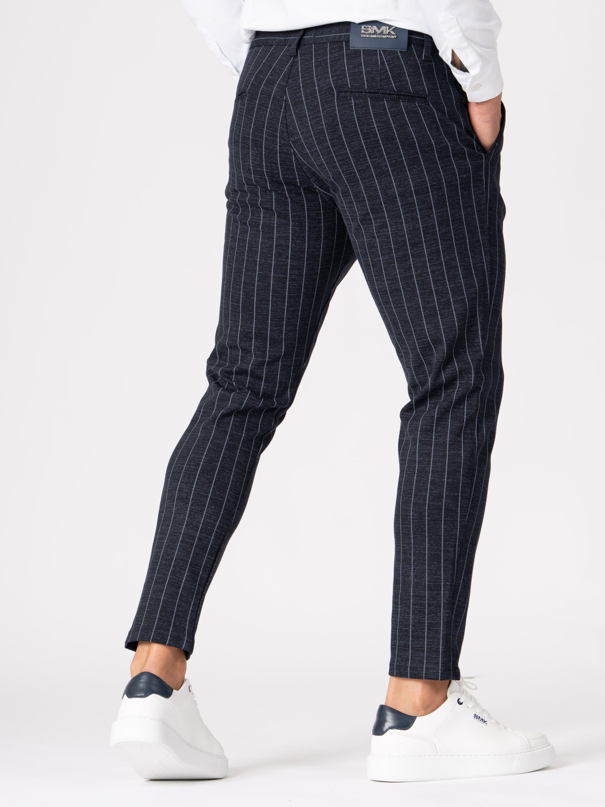CALÇA SMK MARINHO RISCAS