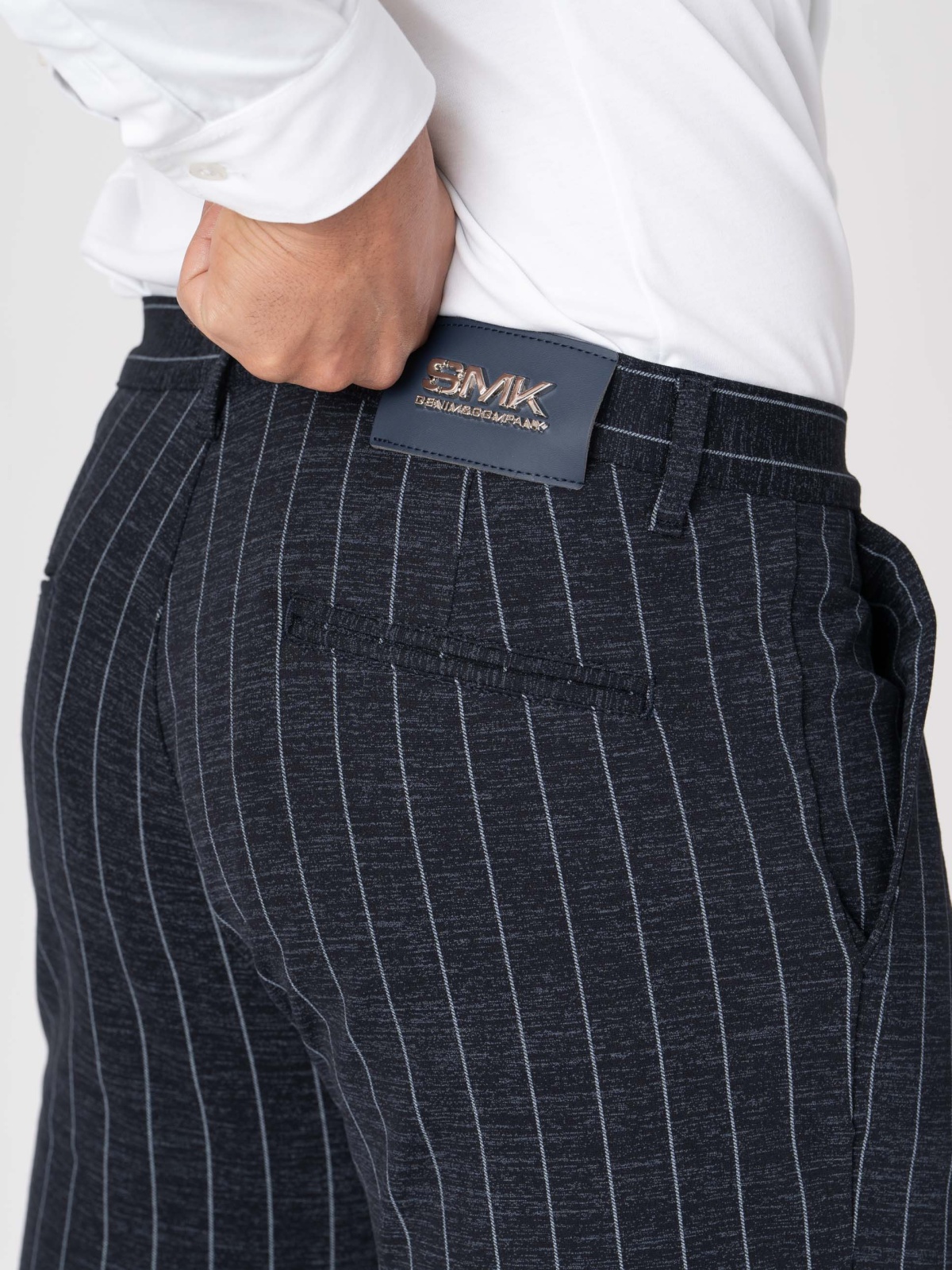 CALÇA SMK MARINHO RISCAS