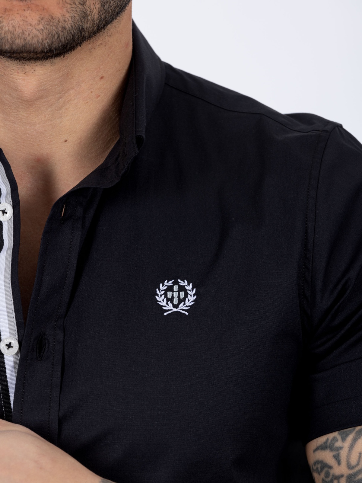 CAMISA SMK PRETO M/C