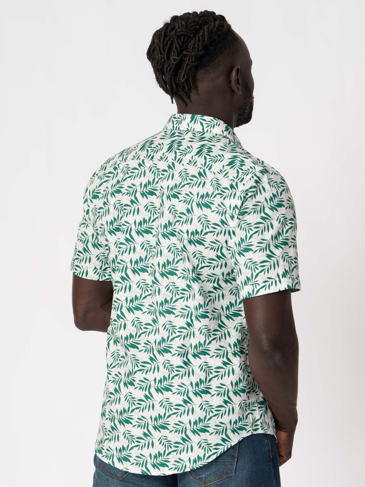 CAMISA SMK FLOR VERDE
