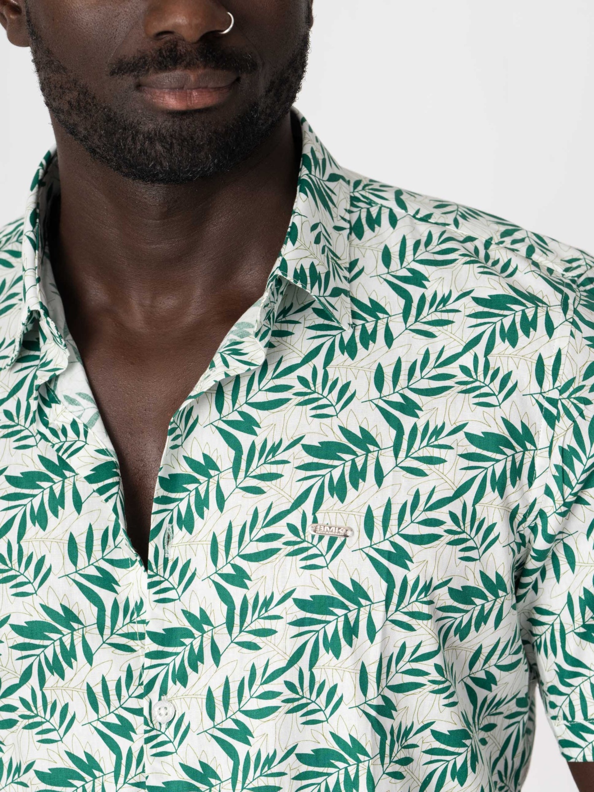 CAMISA SMK FLOR VERDE