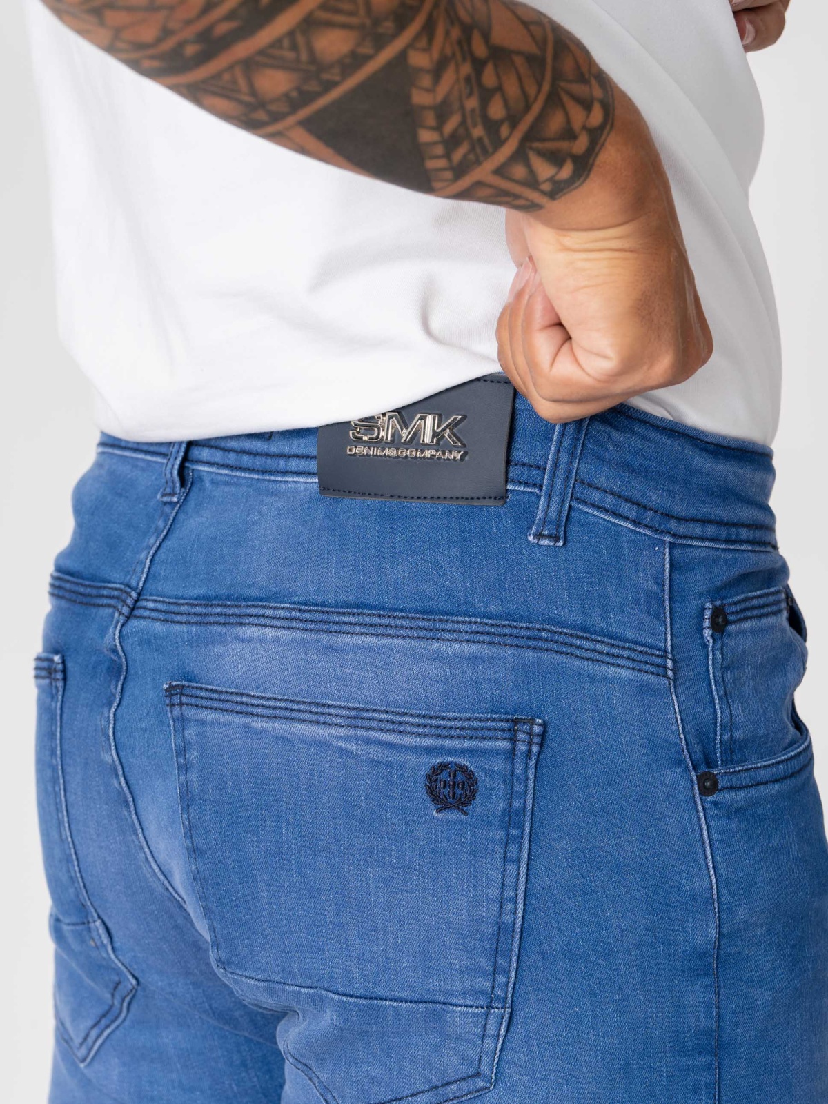 CALÇA SMK DENIM GANGA DOI