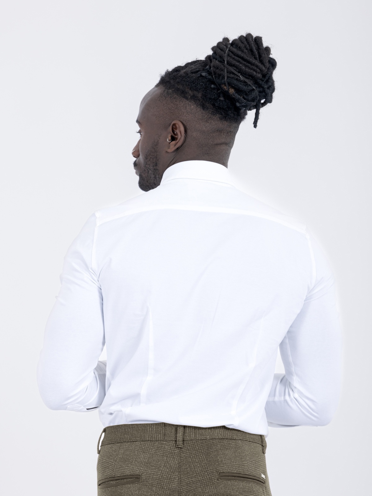 CAMISA SMK SLIM FIT BEGE