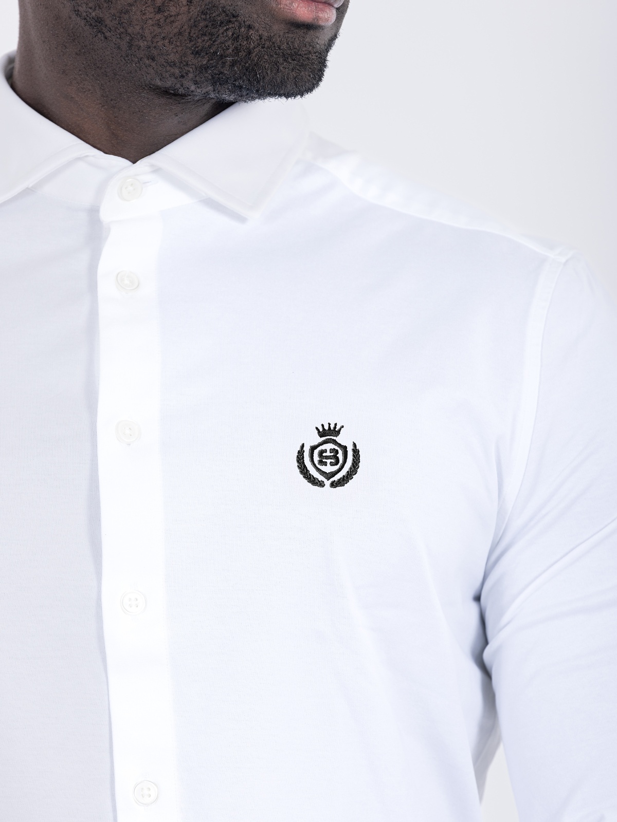 CAMISA SMK SLI/FIT PRETO