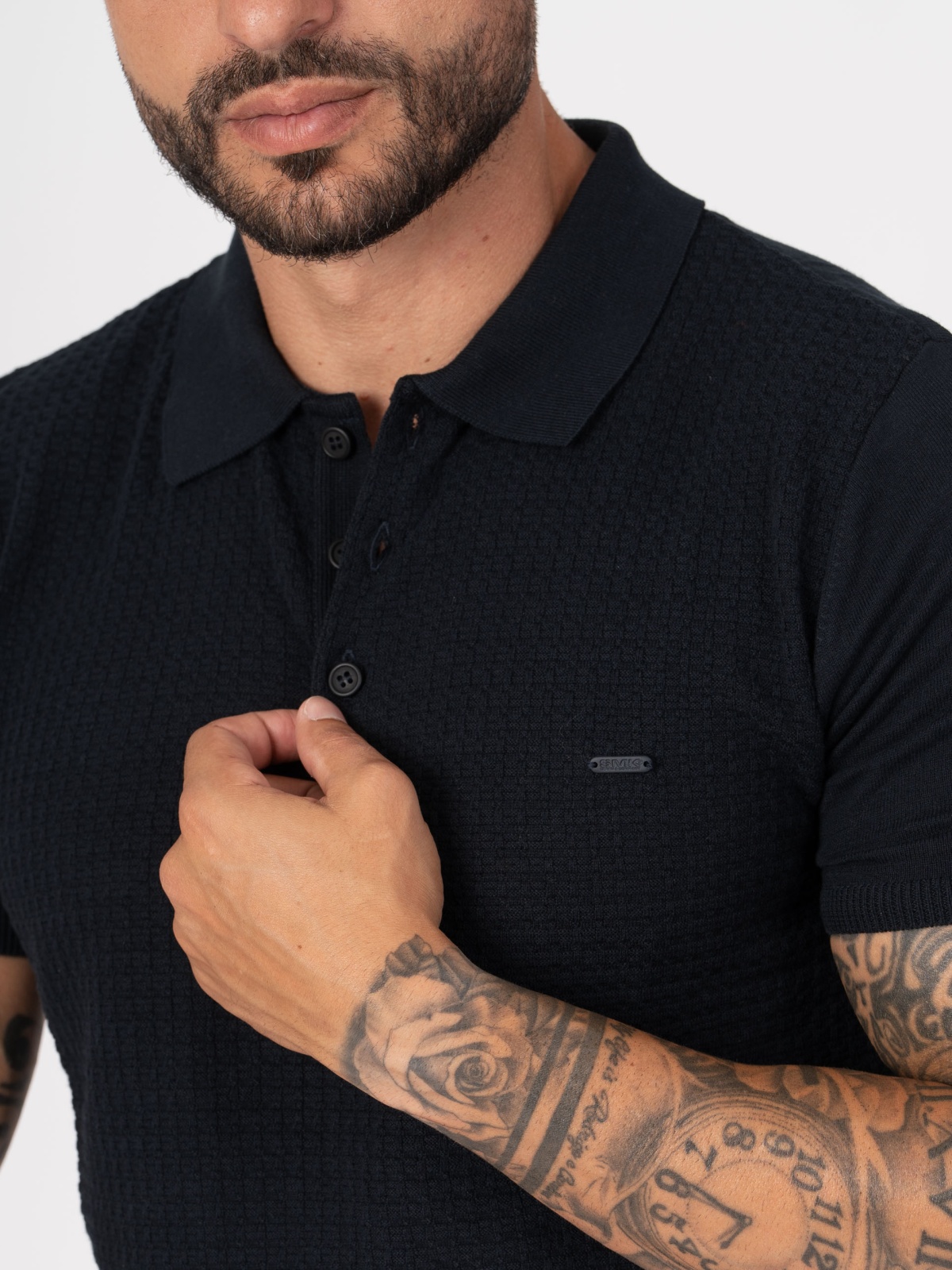POLO SMK PADRAO MARINHO