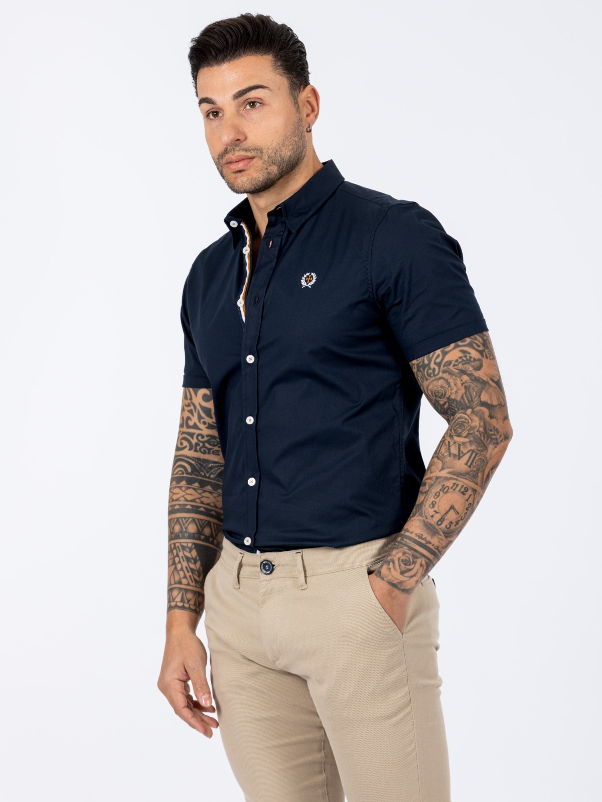 CAMISA SMK MARINHO M/C