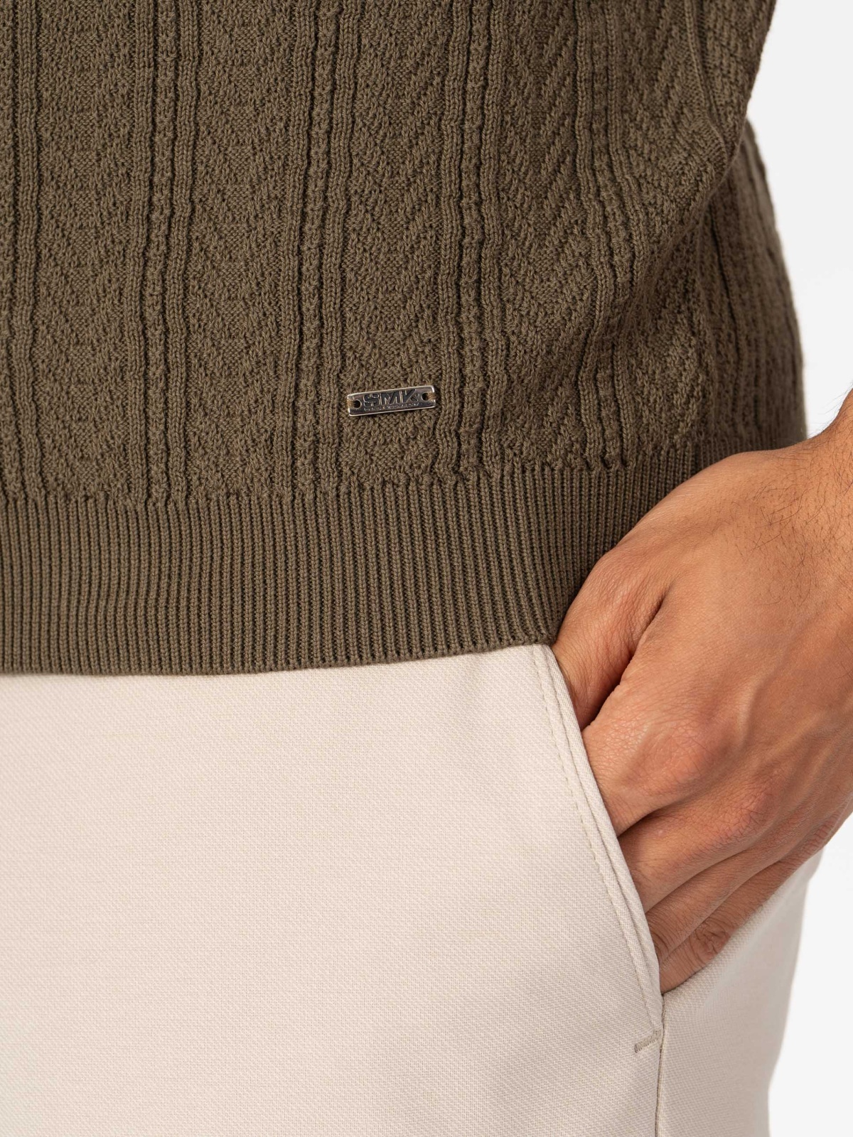 CAMISA SMK TRICOT TRANÇAS