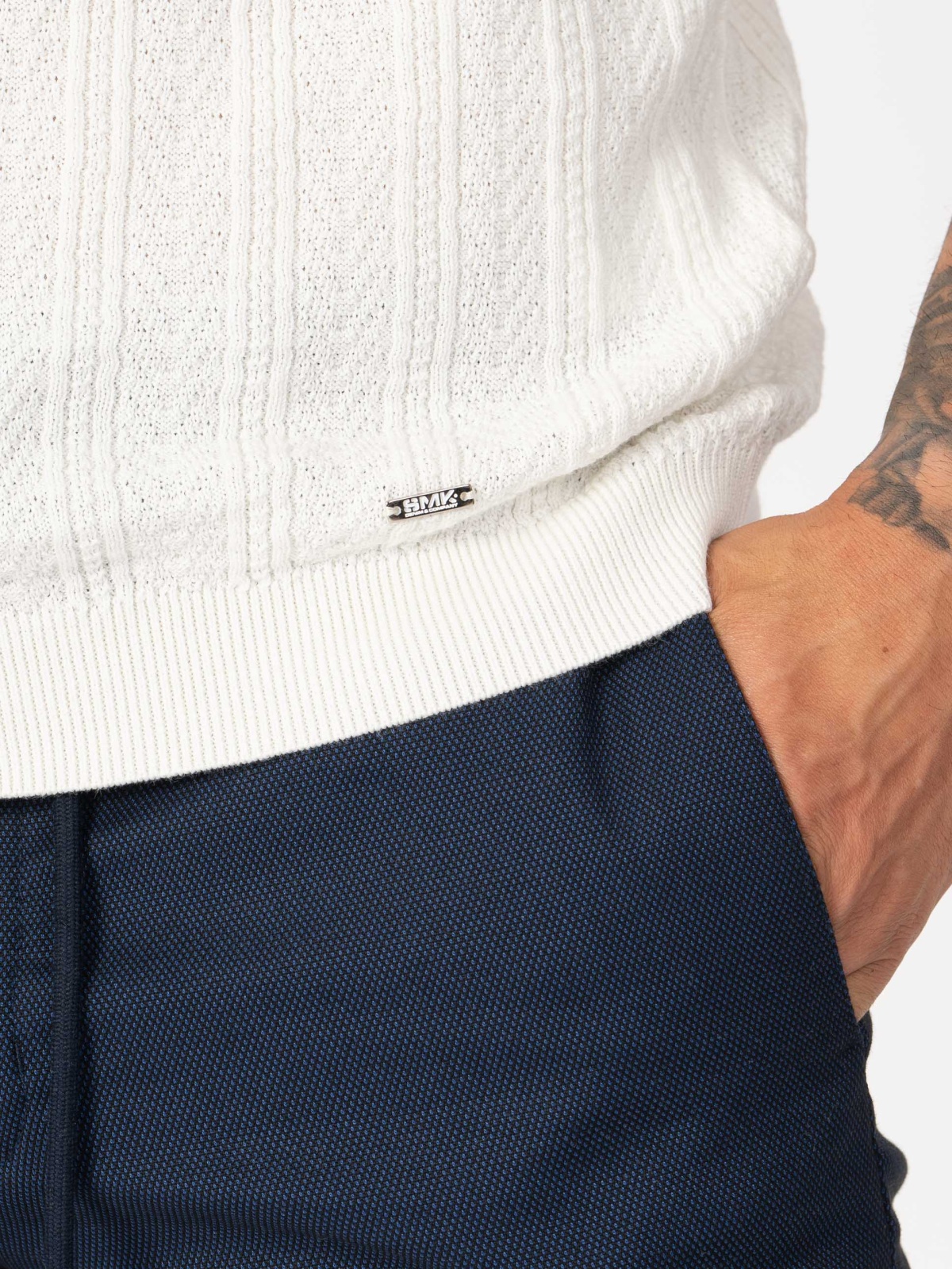 CAMISA SMK TRICOT TRANÇAS
