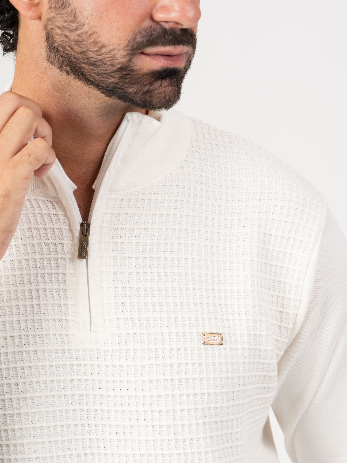 POLO SMK TRICOT QUADRADOS