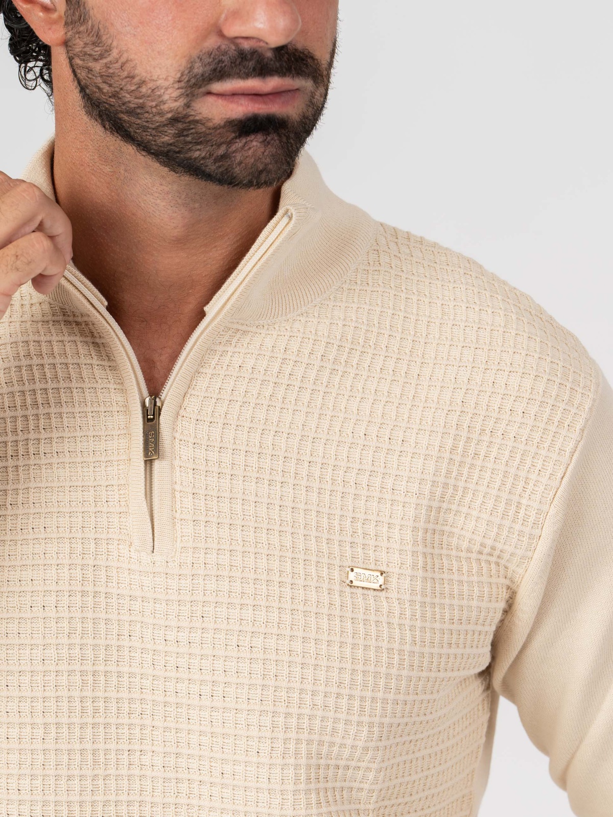 POLO SMK TRICOT QUADRADOS