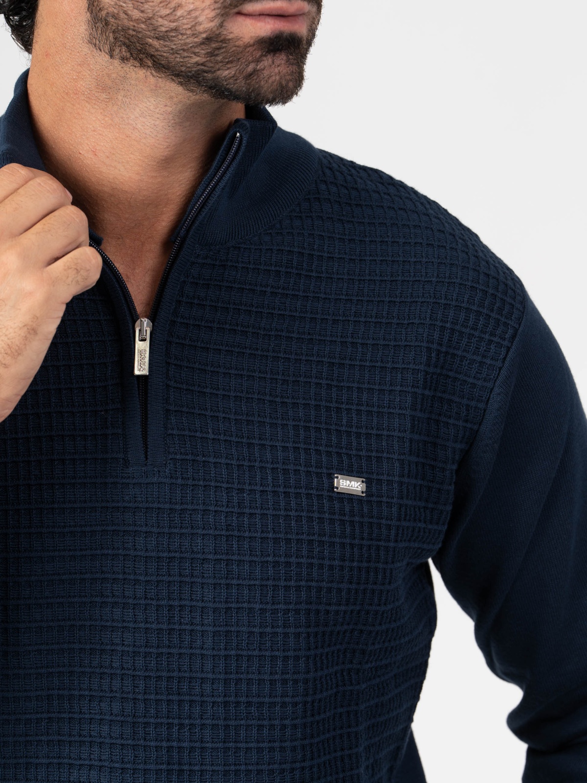 POLO SMK TRICOT QUADRADOS
