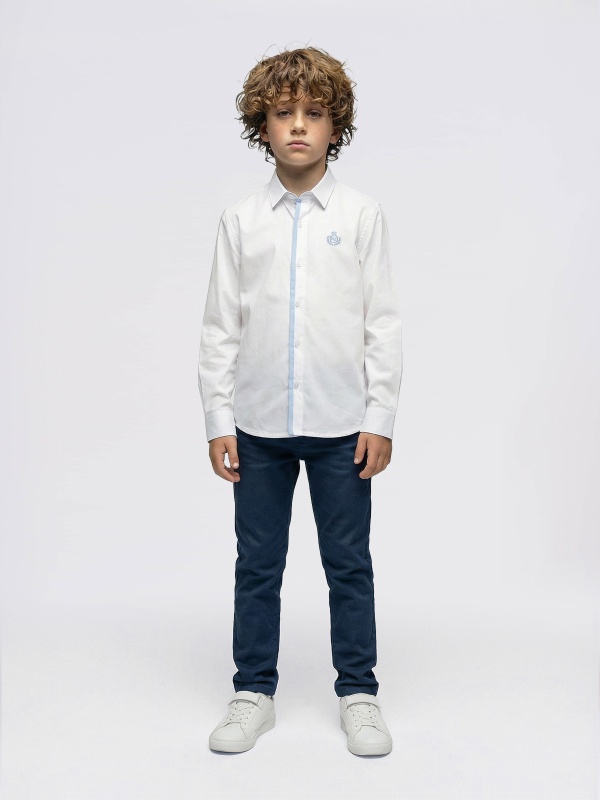 CAMISA SMKIDS AZUL BB CNT