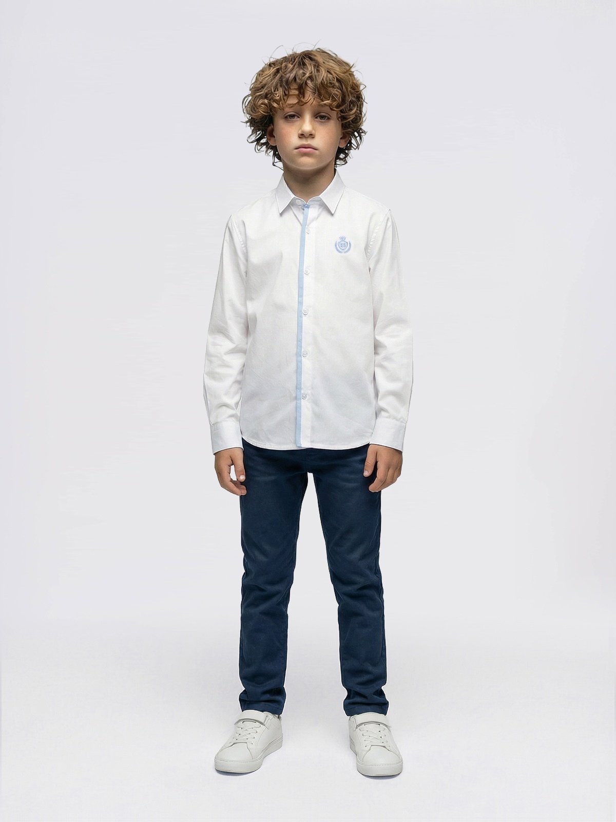 CAMISA SMKIDS AZUL BB CNT
