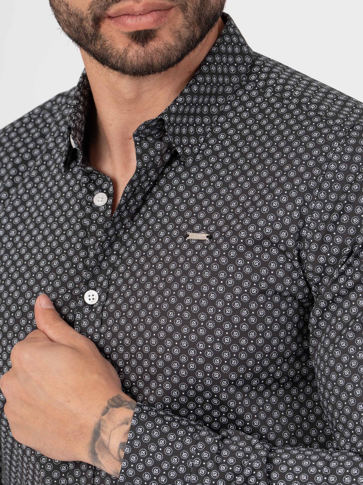 CAMISA SMK PADRAO PRETO