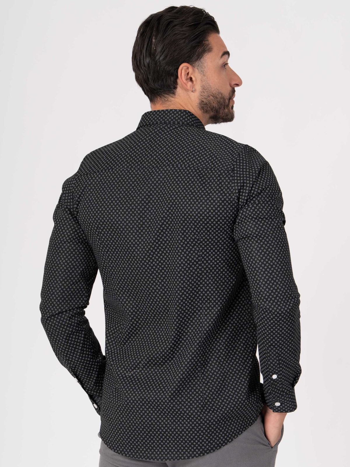 CAMISA SMK PADRAO PRETO