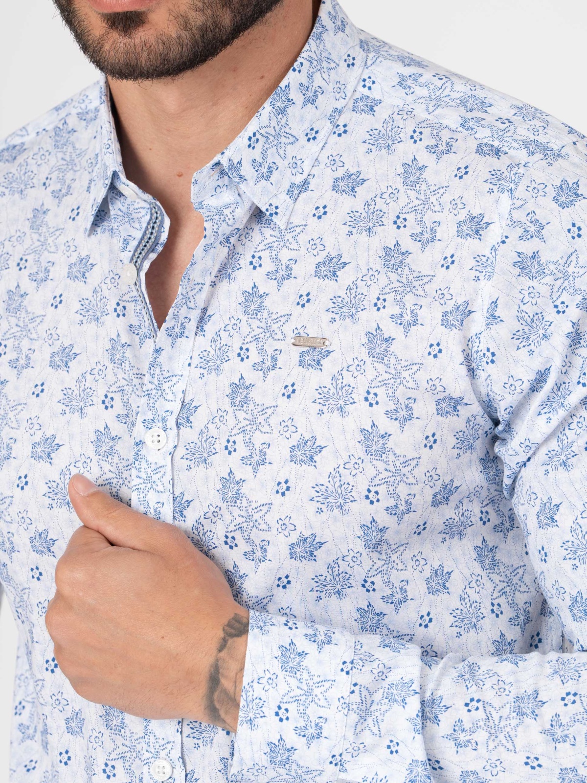 CAMISA SMK PADRAO BRANCO