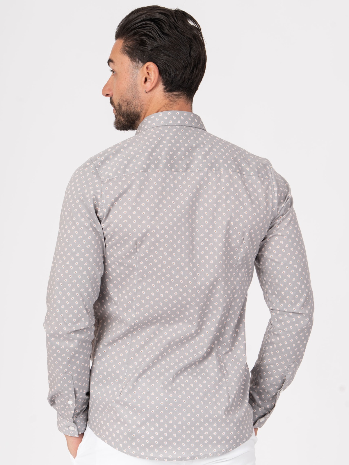 CAMISA SMK PADRAO CINZA