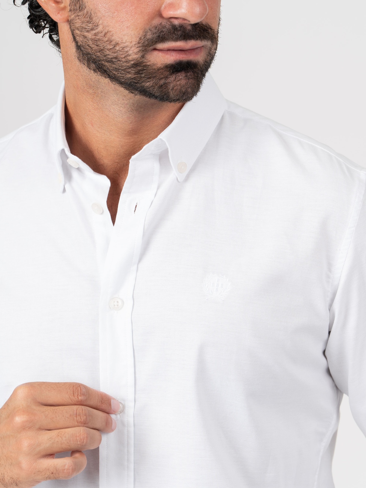 CAMISA SMK OXFORD BRANCO
