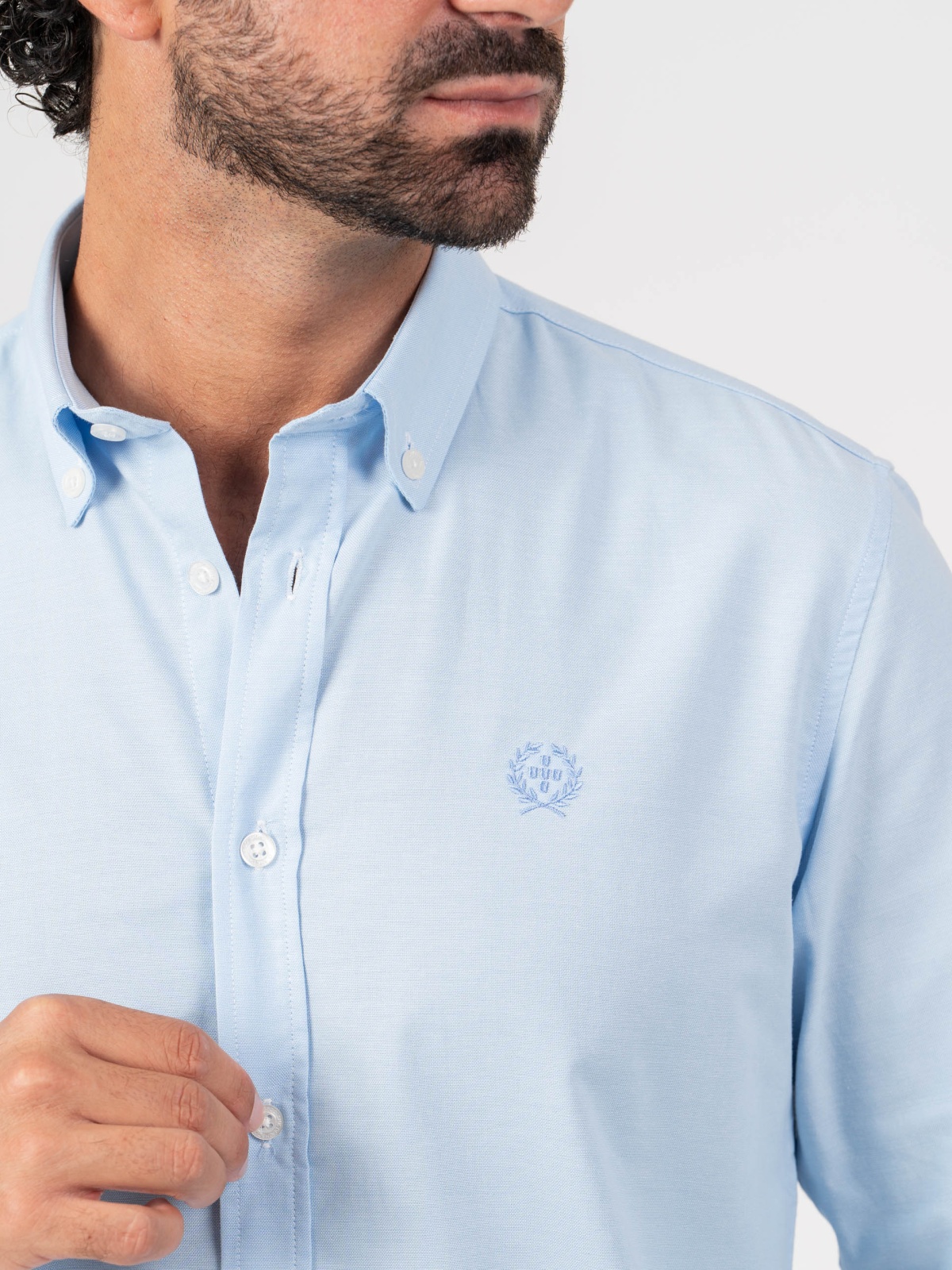 CAMISA SMK OXFORD AZUL
