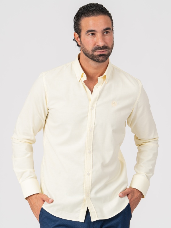 CAMISA SMK OXFORD AMARELO