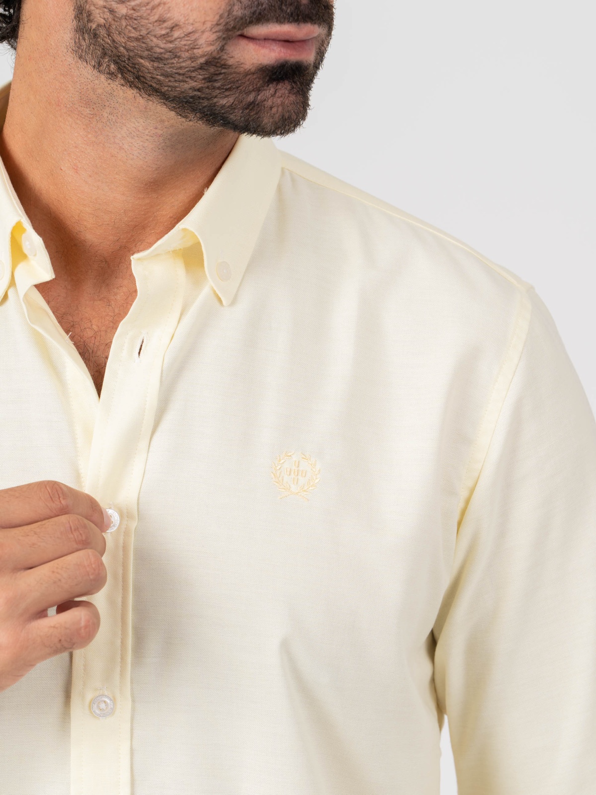 CAMISA SMK OXFORD AMARELO