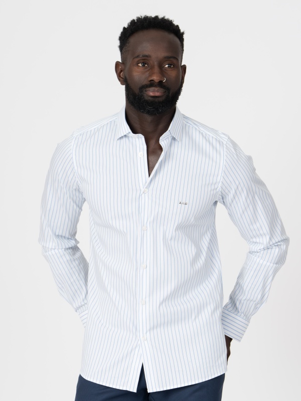 CAMISA SMK RISCA AZUL