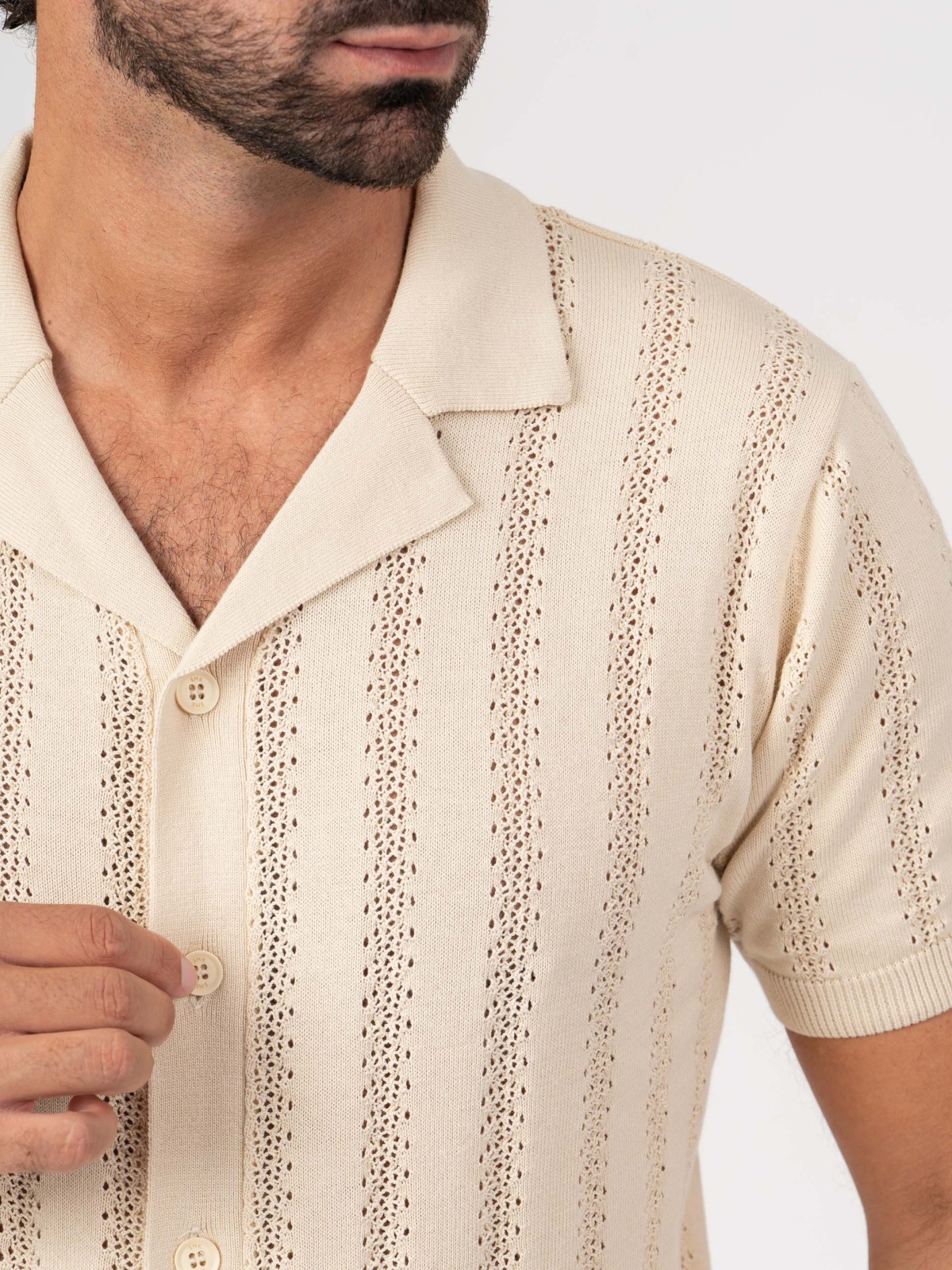 CAMISA SMK TRICOT RENDADA